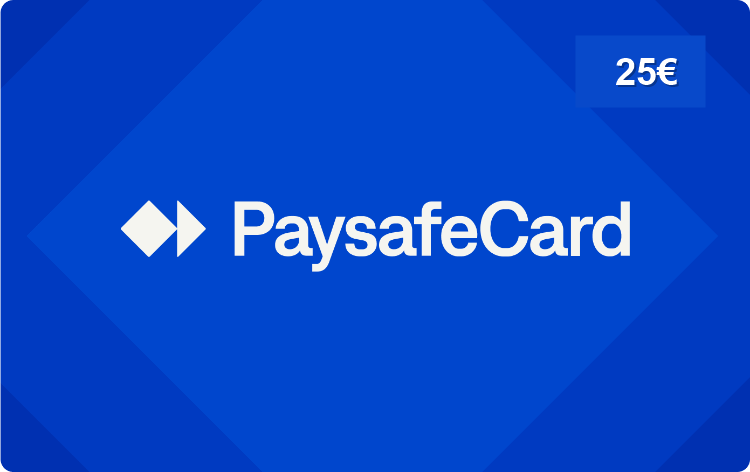 25 euro PaysafeCard